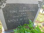 VENTER Anna M. 1906-1963