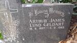 GELDART Arthur James Lund 1887-1969