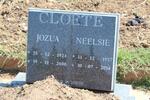 CLOETE Jozua 1924-2000 & Neelsie 1927-2014