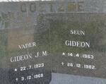 COETZEE Gideon J.M. 1923-1968 :: COETZEE Gideon 1963-1982