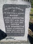 DORRINGTON Nugent Graves 1852-1932 & Sophia G.E. SCHRÖDER 1875-1943
