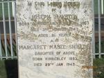 HAYSTON Joseph 1863-1943 :: SHIELDS Margaret Mabel 1893-1943