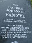 ZYL Jacobus Johannes, van 1921-2010