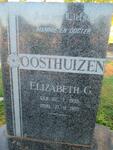 OOSTHUIZEN Elizabeth G. 1935-1970