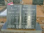 WALT Josef Cornelius, van der 1887-1927 & Magdalena Sophia COETZEE 1894-1977