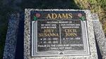 ADAMS Cecil John 1958- & Joey Susanna 1957-2011
