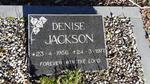JACKSON Denise 1956-1977