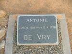 VRY Antonie, de 1918-1976