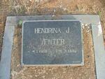 VENTER Hendrina J. 1912-1982