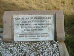 GROBBELAAR Christina M. nee DE VILLIERS 1854-1921