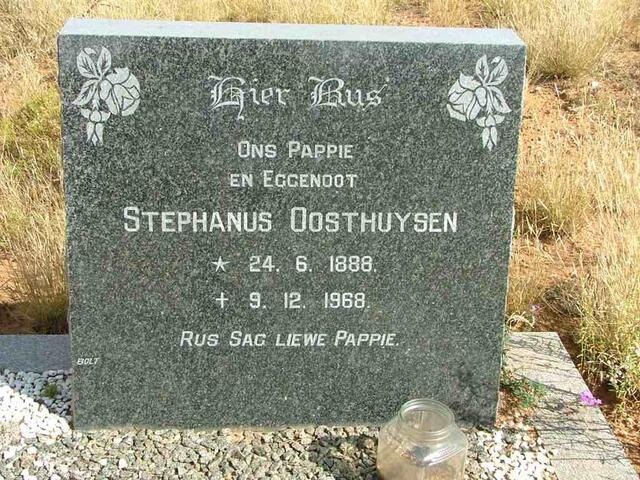 OOSTHUYSEN Stephanus 1888-1968