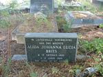 BRITS Alida Johanna Lucia 1899-1984