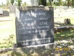 RENSBURG Cornelius, van -1956 & Lenie -1948