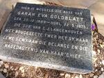 GOLDBLATT Sarah Eva 1889-1975