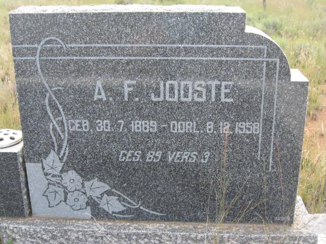 JOOSTE A.F. 1889-1958