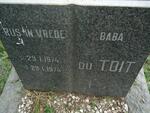 TOIT Baba, du 1974-1974