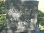 OLDS George 1905-1977 & Mabel Jane 1904-1994