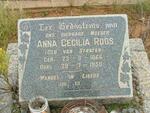 ROOS Anna Cecilia nee VAN STRATEN 1866-1950
