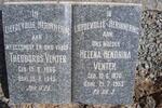 VENTER Theodorus 1866-1945 & Helena Hendrina 1870-1953
