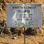 ELAND Maditsela Faith 1990-2013