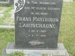 LABUSCHAGNE Frans Marthinus 1929-1976