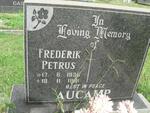AUCAMP Frederik Petrus 1935-19?1