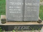 KEENE Samuel Wolfe 1905-1970 & Josephine M. LE ROUX 1907-1995