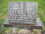 COETZEE Abram Johannes 1910-1978 & Helena Beatrix 1918-1986