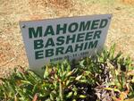 EBRAHIM Mahomed Basheer 1958-2012
