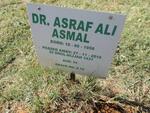 ASMAL Asraf Ali 1956-2010