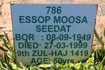 SEEDAT Essop Moosa 1949-1999