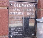 GILMORE Kevin Edwin 1942- & Anna Catharina 1946-2007