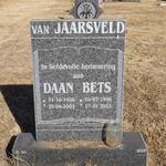 JAARSVELD Daan, van 1936-2002 & Bets 1946-2003
