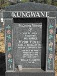 KUNGWANE Mpho Violet 1968-2004