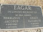 EAGAR Hermanus Jacobus 1920-1990 & Grace Elizabeth 1916-1990
