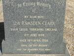 CLARK Ida Ramsden 1899-1950