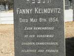 KELMOVITZ Fanny -1954