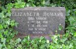 HOWARD Elizabeth nee KRUGER 1918-1991