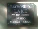 LAKE Raymond D. 1938-2013