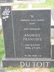 TOIT Andries Francois, du 1928-1977