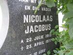 ? Nicolaas Jacobus 1913-1977