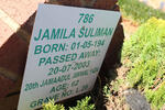 SULIMAN Jamila 1941-2003