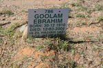 EBRAHIM Goolam 1910-2001