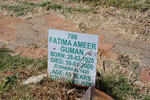 GUMAN Fatima Ameer 1920-2000