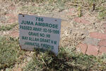 AMBROSE Juma -1999
