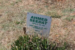 SEEDAT Ahmed 1931-2012