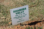 VALLY Shamima 1948-2011