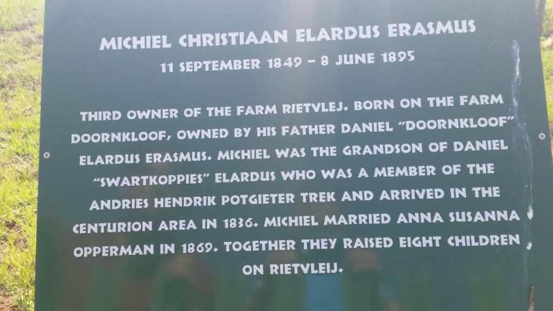 ERASMUS Michiel Christiaan Elardus 1849-1895
