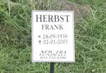 HERBST Frank 1936-2001
