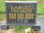NESS Samuel Fredrick, van der 1945-2000